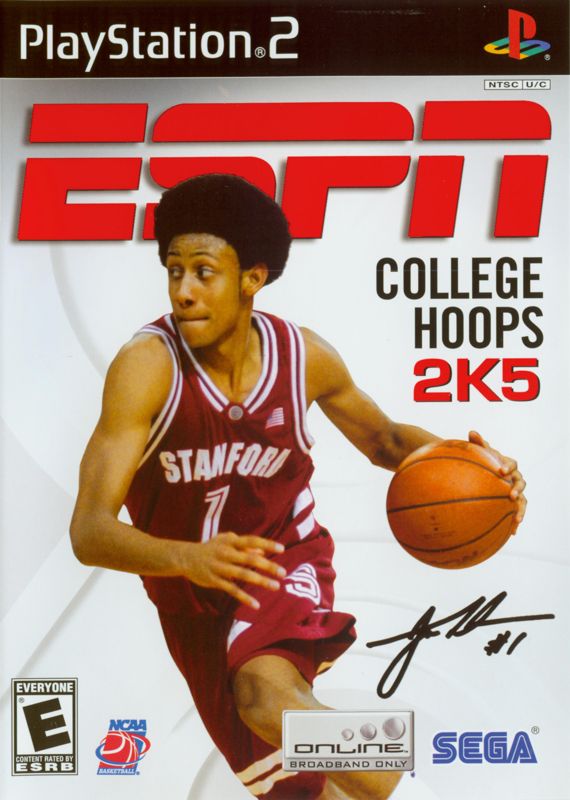 ESPN College Hoops 2K5 box art for Playstation 2